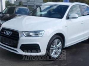 Audi Q3 2.0 TDI 184ch S line quattro S tronic 7 blanc