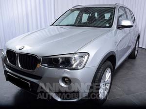 BMW X3 xDrive 20dA 190ch gris