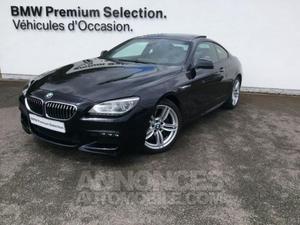 BMW Série 6 Coupe 640dA 313ch Sport Design carbonschwarz