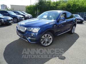 BMW X4 xDrive20dA 190ch xLine tiefseeblau metallise