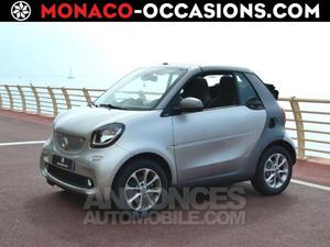 Smart Fortwo Cabriolet 71ch passion twinamic silver metallic