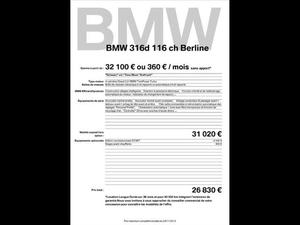 BMW SÉRIE D 116 LOUNGE START ED  Occasion