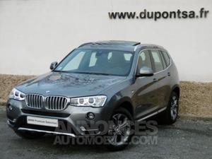 BMW X3 xDrive20dA 190ch xLine spacegrau metallic