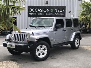 Jeep WRANGLER 2.8 CRD 200 FAP UNLIMITED SAHARA  Occasion