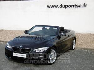 BMW Série 4 Cabriolet 435iA 306ch M Sport saphirschwarz