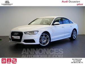 Audi A6 2.0 TDI 177ch S line Multitronic blanc