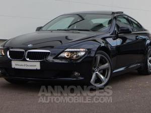 BMW Série 6 Coupe 635dA 286ch Exclusive saphir schwarz