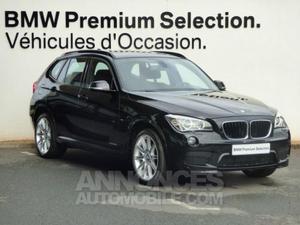 BMW X1 sDrive18dA 143ch M Sport noir métal