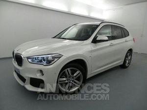 BMW X1 xDrive20dA 190ch M Sport mineralweiss metallise