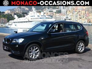 BMW X3 xDrive20d 184ch Exclusive noir métal