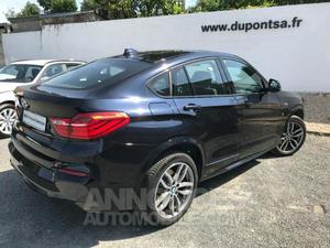 BMW X4 xDrive20dA 190ch M Sport carbonschwarz metallise