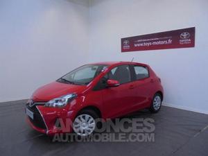 Toyota YARIS 69 VVT-i France 5p rouge chilien