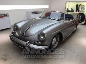 Porsche 356 Super 90 roadster gris foncé métal