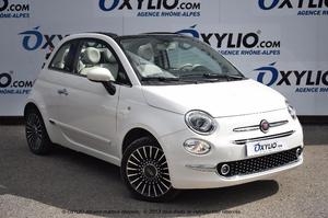 FIAT 500 C (2) BVM5 69 Lounge Capote Rouge
