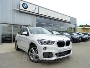 BMW X1 sDrive18dA 150ch M Sport mineralweiss metal