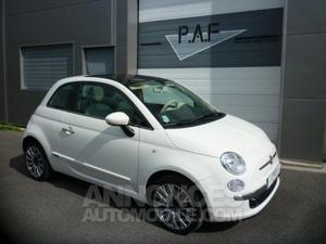 Fiat 500 Lounge blanc