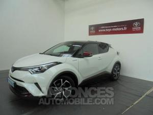 Toyota C-HR 122h Graphic 2WD E-CVT blanc nacre