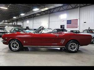 Ford Mustang CABRIOLET 289CI V8 BOITE AUTO CANDY APPLE RED