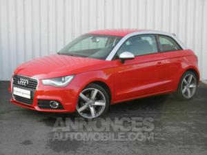 Audi A1 1.6 TDI 90ch FAP Urban S tronic 7 rouge