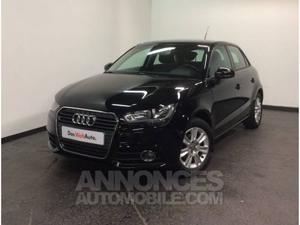 Audi A1 Sportback 1.6 TDI 90 Ambiente noir métallisé