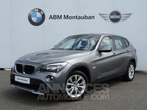 BMW X1 sDrive20d 177ch Confort gris