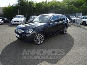 BMW X3 xDrive30dA 258ch M Sport saphirschwarz metallise