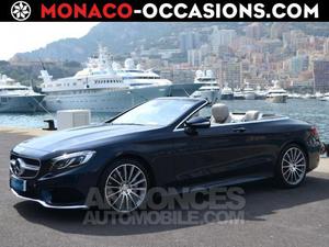 Mercedes Classe S Cabriolet G-Tronic bleu foncé métal