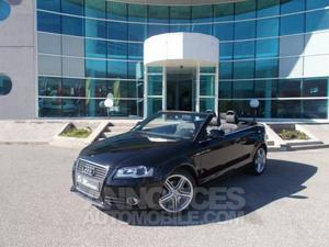 Audi A3 Cabriolet 2.0 TDI 140 DPF S LINE noir