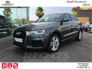 Audi Q3 2.0 TDI 150ch ultra S line gris