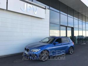 BMW Série 1 M SPORT 190 ch cinq portes bleu foncé métal