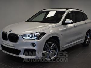 BMW X1 xDrive20dA 190ch M Sport mineralweiss metallise