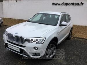 BMW X3 sDrive18dA 150ch xLine Start Edition mineralweiss