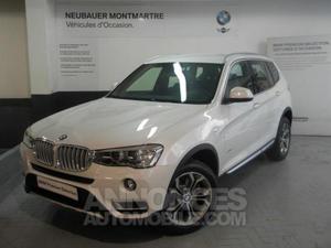 BMW X3 sDrive18dA 150ch xLine Start Edition minerlaweiss