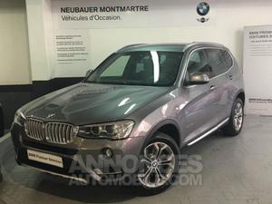 BMW X3 sDrive18dA 150ch xLine Start Edition spacegrau