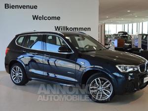 BMW X3 xDrive20dA 190ch M Sport carbonschwarz metallise