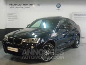 BMW X4 xDrive20dA 190ch M Sport carbonschwarz