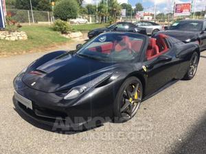 Ferrari 458 Spider V8 4.5 noir métal