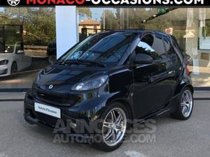 Smart Fortwo Cabriolet 102ch Brabus Xclusive Softouch noir