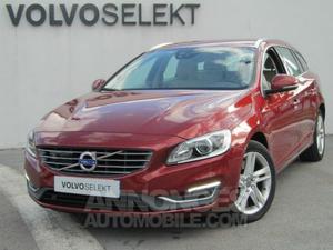 Volvo V60 D6 Twin Engine AWD Summum Geartronic rouge