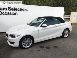 BMW SÉRIE 2 CABRIOLET 218DA 150 LOUNGE  Occasion