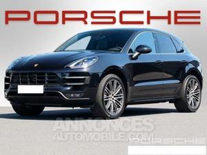 Porsche Macan TURBO - pdk noir tief métal