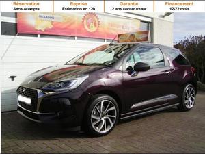 Ds DS 3 CABRIO THP 165 SPORT CHIC S&S  Occasion