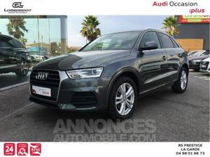 Audi Q3 2.0 TDI 150ch ultra S line gris daytona nacre