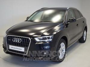 Audi Q3 2.0 TDI 177ch Ambition Luxe quattro S tronic 7 noire