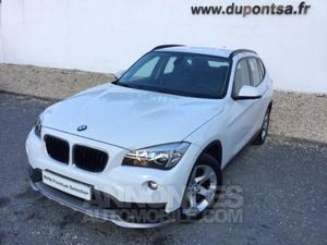 BMW X1 sDrive16dA 116ch Lounge Plus blanc