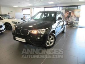 BMW X3 sDrive18d 150ch Business OPEN Edition schwarz uni