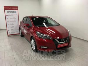 Nissan MICRA 0.9 IG-T 90ch Made In France rouge volcano