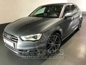 Audi S3 2.0 TFSI 300ch quattro S tronic 6 gris foncé