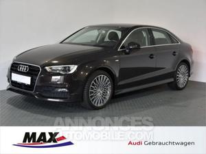 Audi A3 Berline 2.0 TDI 150 S Line S tronic 6 marron