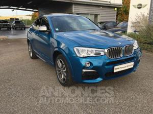 BMW X4 M40i 360ch long beach blue métallise